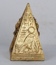 PHARAONIC UNIQUE HANDMADE ANCIENT EGYPTIAN PYRAMID OSIRIS in Horus Protect (OI)