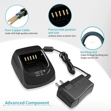 KSC-32 Rapid Charger For KENWOOD TK5210 TK5310 TK5410 NX5200 NX5300 NX5400 Radio
