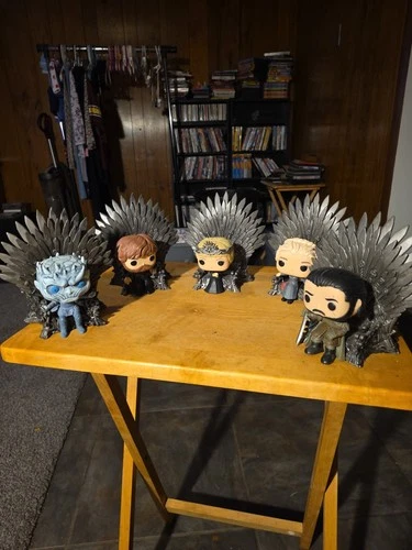Funko Pop Game Of Thrones Iron Throne Lot Jon Daenerys Tyrion Cersei Night King