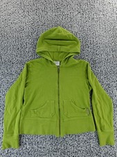 Columbia Sportswear Full Zip Green Hooded Sweatshirt Hoodie Women's Size Medium