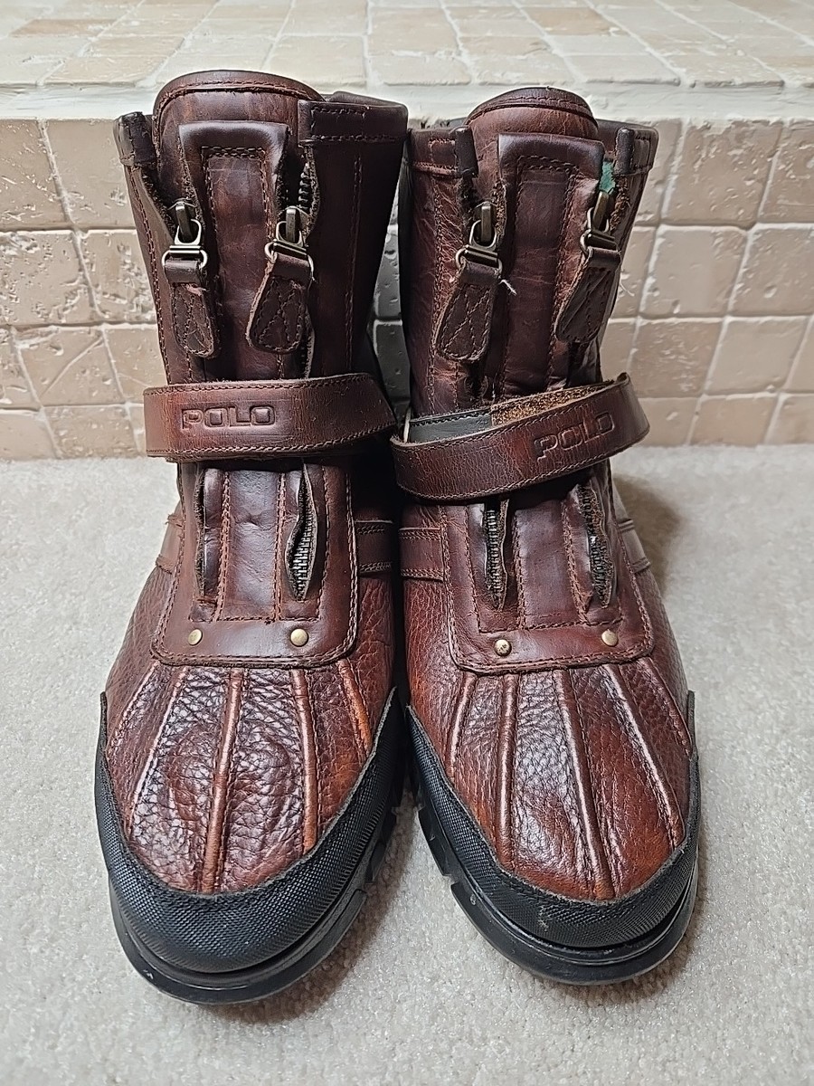 Polo Ralph Lauren ブラウン コードバンシューズ Polo Ralph Lauren