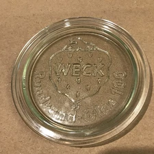 Weck Canning Jar Lid Rundrand Glas 100 Strawberry