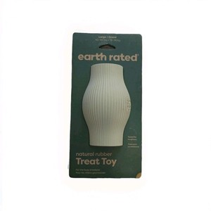 Earth Rated Natural Rubber Treat Toy LARGE  NEW