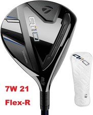 New TaylorMade Qi10 7W 21 Fairway Wood RH / Diamana BLUE TM50 R w/HC Golf JP