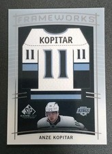 2024-25 SP Game Used Hockey F-AK ANZE KOPITAR Frameworks Memorabilia Relic