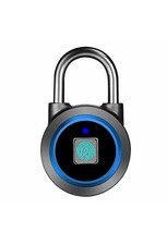 Fingerprint Padlock, Bluetooth Lock, Mobile APP, MEGAFEIS Smart Padlock with ...
