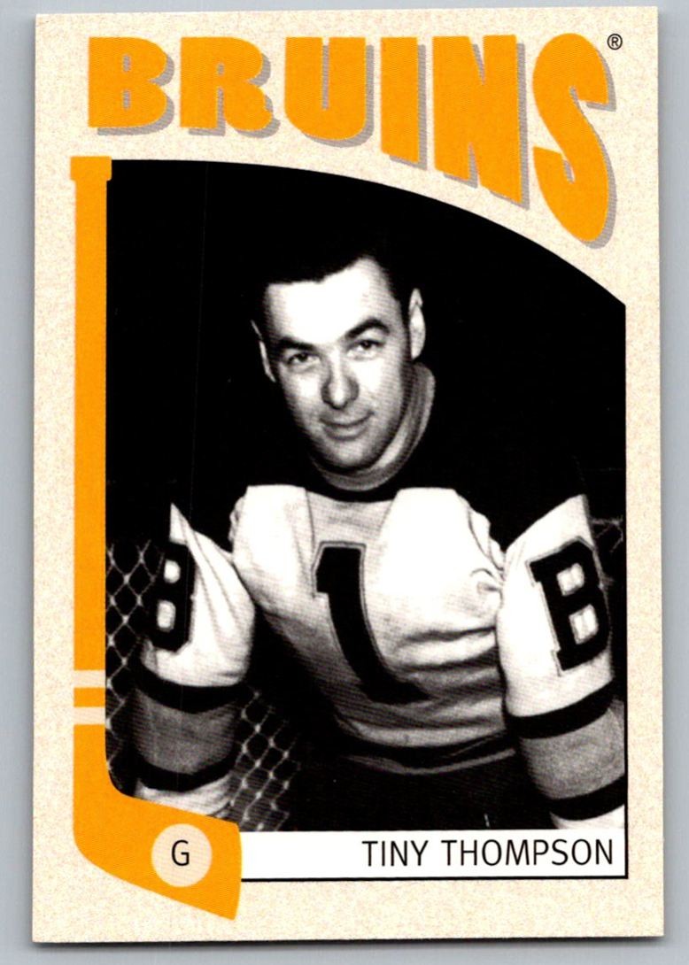 2004-05 In The Game Franchises US East Tiny Thompson Boston Bruins #331