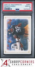 2008 UPPER DECK MASTERPIECES PREVIEW #MPP1 FRANCO HARRIS HOF PSA 10