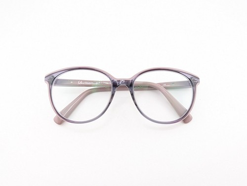 Escada Eyeglasses Frames Only, VESB03K COL.0S61, 52-17-135, Gray/Purple