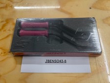 Snap-on Tools New Electric Pink 2pc Angled Striking Carbon Scraper Set Csab200ep