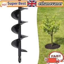 5*60cm Portable Auger Spiral Drill Bit Garden Planting Tool Post Hole Digger
