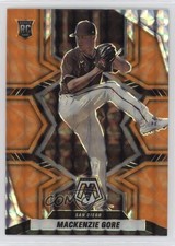 2022 Panini Mosaic Rookies Reactive Orange Prizm Mackenzie Gore #267 0pe3