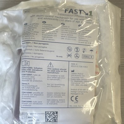 Teleflex Medical FAST1 Intraosseous Infusion System Sterile Latex Free CE