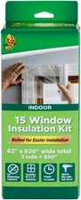 Energy-Saving Window Seal Kit - Insulate 15 Windows with Simple Heat Shrink Film