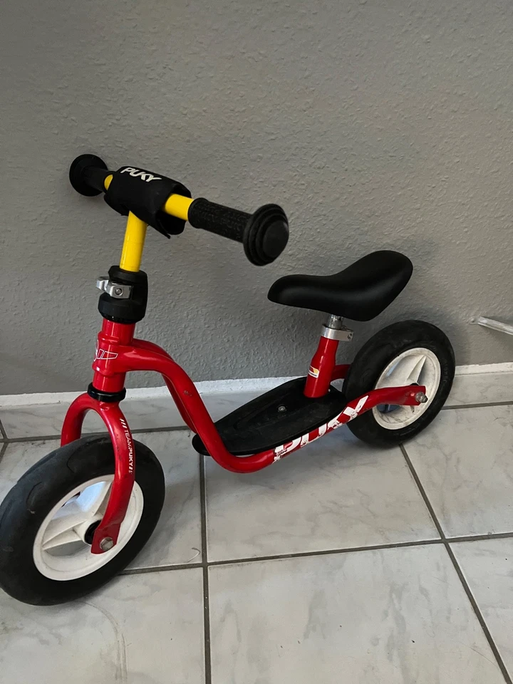 PUKY Rotes Laufrad  LRM 8 Zoll ab 2 Jahren - Der Klassiker!
