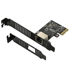 2X 5GB PCIE Card PCI Express X1 to RJ45 Gigabit Ethernet Service Card3369
