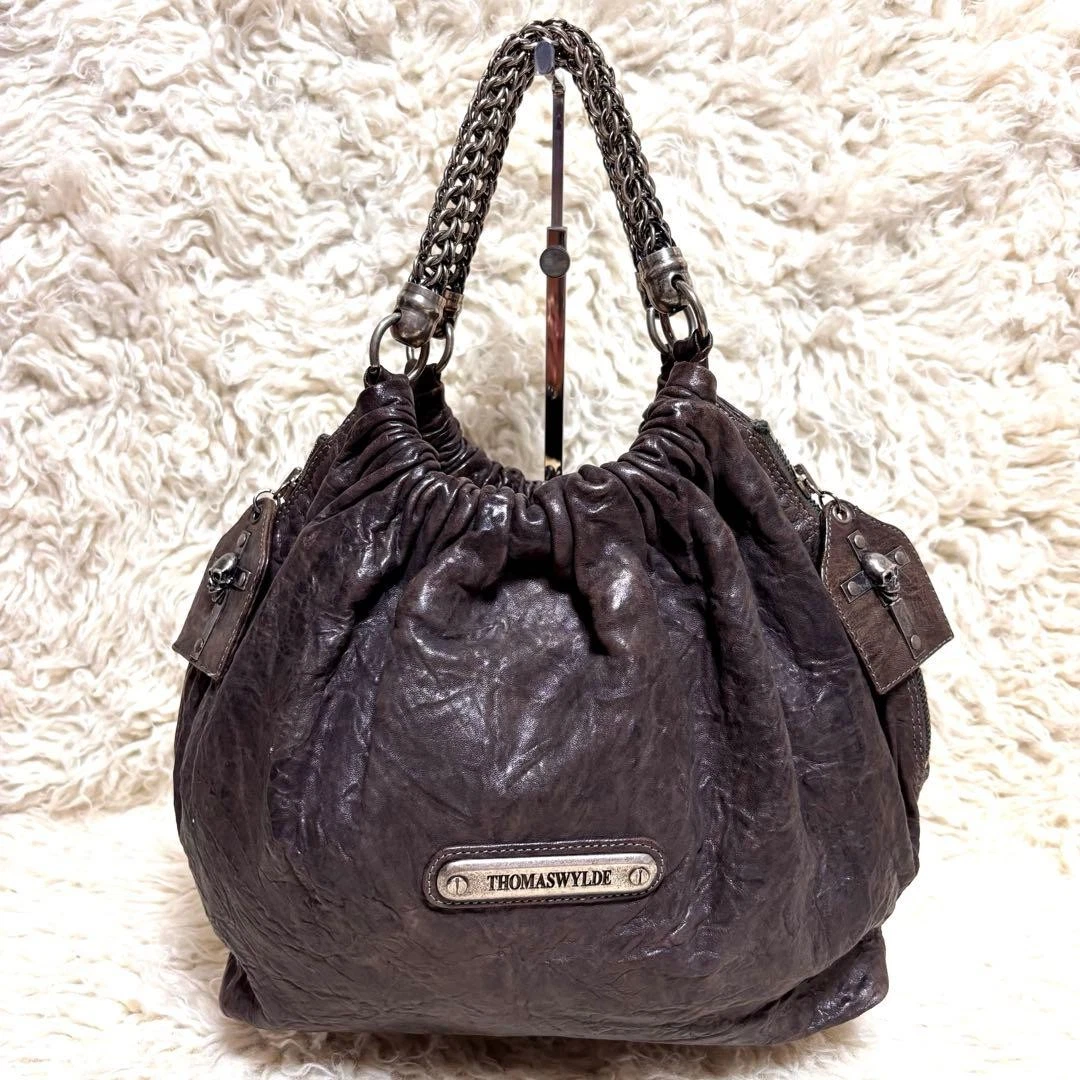 Thomas Wylde Leather Exterior Skull Bags & Handbags for Women for