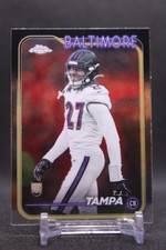 T.J. Tampa #255 2024 Topps Chrome Baltimore RavensRC Rookie