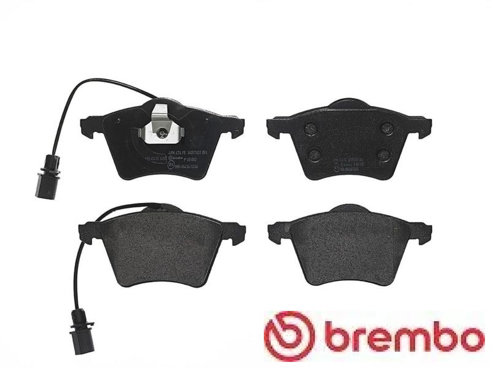 Brembo P 85 052 Bremsbelagsatz, Scheibenbremse - (4-teilig) - Bild 3