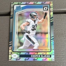 Panini 2024 Donruss Optic Rated Rookie Prizm Cooper DeJean Team Logo /32