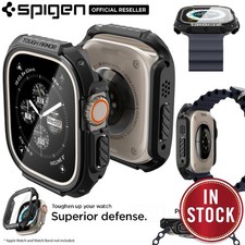 For Apple Watch Ultra 3 2 1 49mm Case SPIGEN Tough Armor Screen Protector Cover
