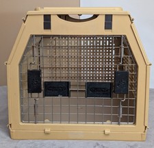 NylaBone Collapsible Folding Dog Cat Kennel Crate 21  x 16  x 16  Pet Carrier