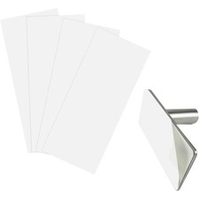 Self-Adhesive Towel Bar Holder Replacement Strips 4 Pack No Drill Bathroom Towel