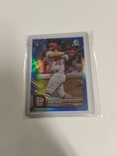 JUAN YEPEZ 2022 BOWMAN CHROME Blue PARALLEL SP ROOKIE CARD 132 /150. rookie card picture