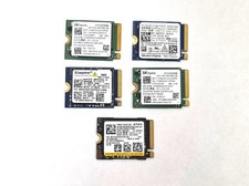 Lot of 5 - M.2 2230 NVME 256GB SSD Solid State Drives for Laptop, Steam Deck, PC