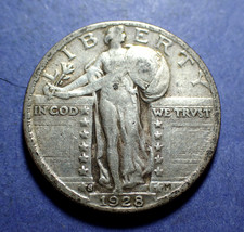 1928-S Standing Liberty Quarter  Ch. VF