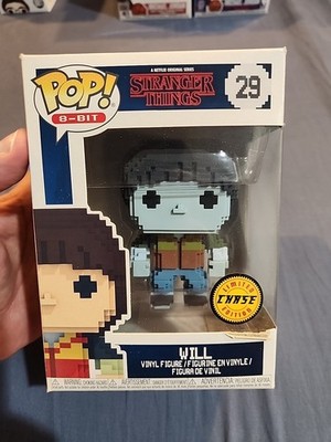 Funko Pop Stranger Things Will #29 8-Bit Target Exclusive Chase W/ Protector 