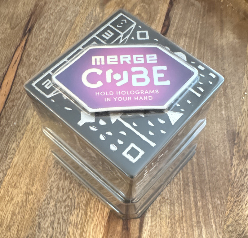 Merge Holographic Cube AR/VR "Hold Holograms in Your Hand" Black/Gray