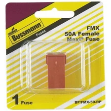 Bussmann B6P-BPFMX50RP 50 Amp Female Maxi Fuse-Red