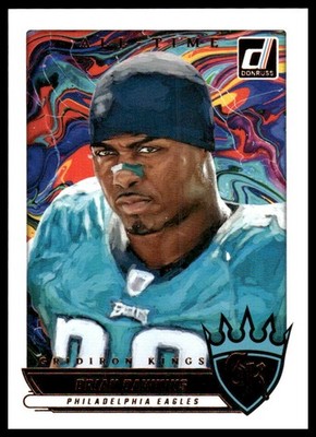 2025 Donruss #ATGK-BDS Brian Dawkins All-Time Gridiron Kings