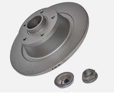 Image of Brake Disc x1 Rear Solid 290mm Diameter Fits Renault Megane 3 Coupe Pagid 55696