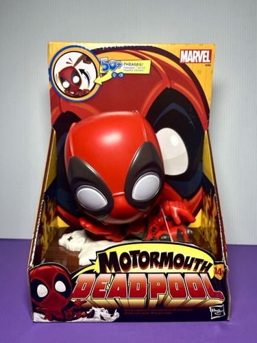 2024 Hasbro Marvel - Motormouth DEADPOOL Electronic Talking Toy (50+ Phrases) - Picture 1 of 7