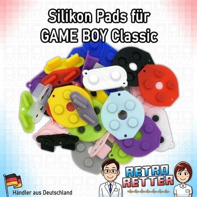   Silikon Pads GameBoy Classic - alle Farben - DMG Tasten Gummis Kontakt