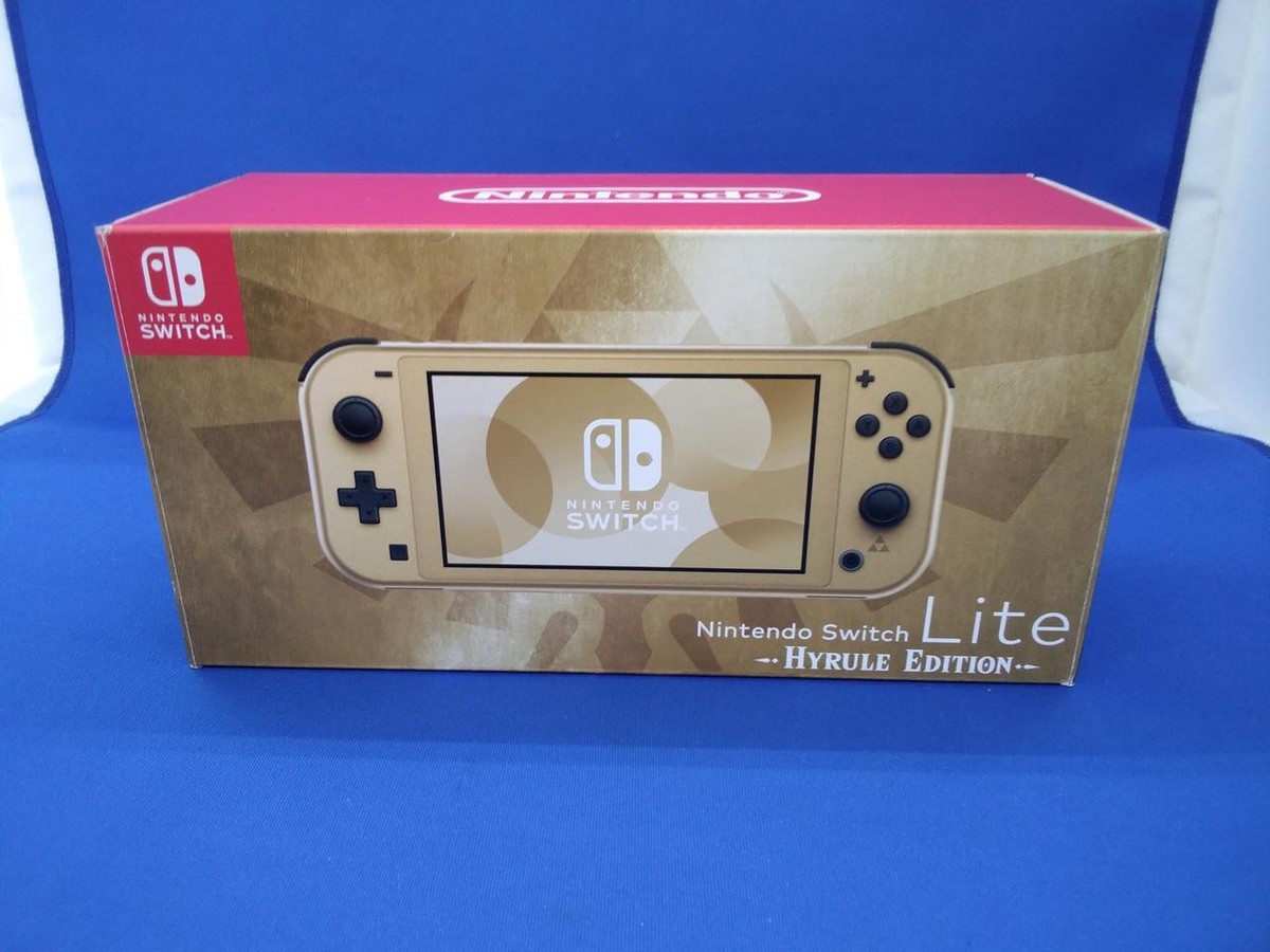 Nintendo Switch Switch Lite HDH-001 HYRULE EDITION Nintendo Switch Lite: Hyrule Edition with Bonus Nintendo