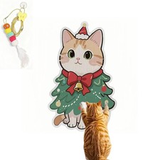 Wall Mounted Cat Scratching Pad Adhesive Scratcher Board Extra Large Mat Indoor