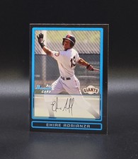2009 Bowman EHIRE ADRIANZA Prospects 1st Rookie Card BP16 S.F. Giants Braves
