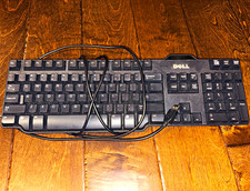 Dell SK-8115 Wired USB Standard Keyboard Plug  Play English QWERTY Black