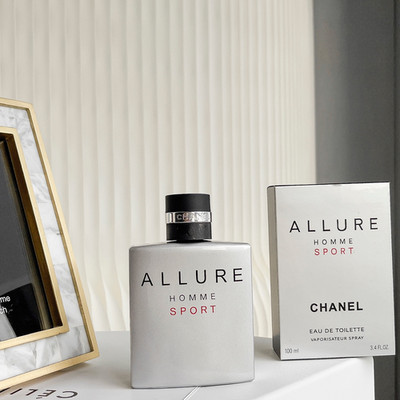 New ALLURE HOMME SPORT Eau de Toilette 3.4oz 100ml EDT Gift Spray For Men ShipUS