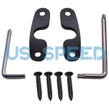 Aluminum Alloy Sun Visor Repair Kit For Jeep Wrangler Jljkgladiator