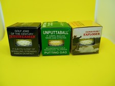 Trick Golf Balls Set Of 3 Golf Humor Golf Prank