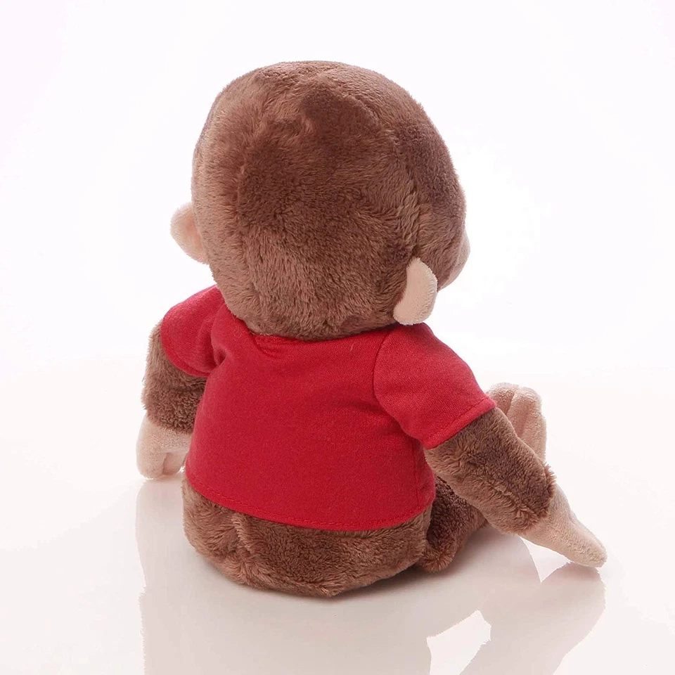 GUND 12” Curioso Mono George Juguete de Peluche con Camisa Roja Peluche Regalo Niños Foto 2 de 4