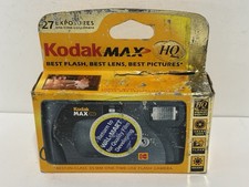 Kodak Max HQ Single Use Disposable Camera , 800 Speed, 27 Shots, Exp 03/2004