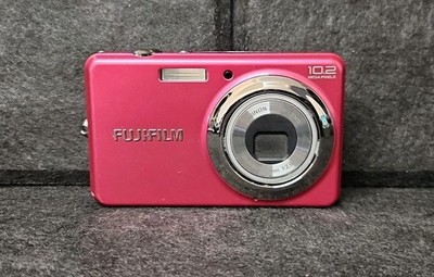 Fujifilm FinePix J27 10.2MP Digital Compact Camera Pink TESTED | eBay