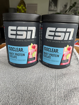 2x ESN Isoclear Whey Protein Isolate Pulver Strawberry Lime laktosefrei 300g