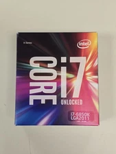 Intel Core i7 6850K 3.6GHz Hexa-Core 15MB L3 LGA-2011v3 Processor BX80671I76850K
