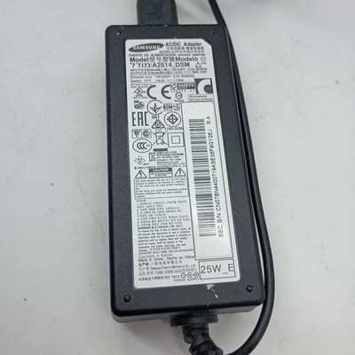 #AK) Genuine Samsung Power Adapte A2514_DPN FPN DSM KSM AC 14V 1.79A 25W